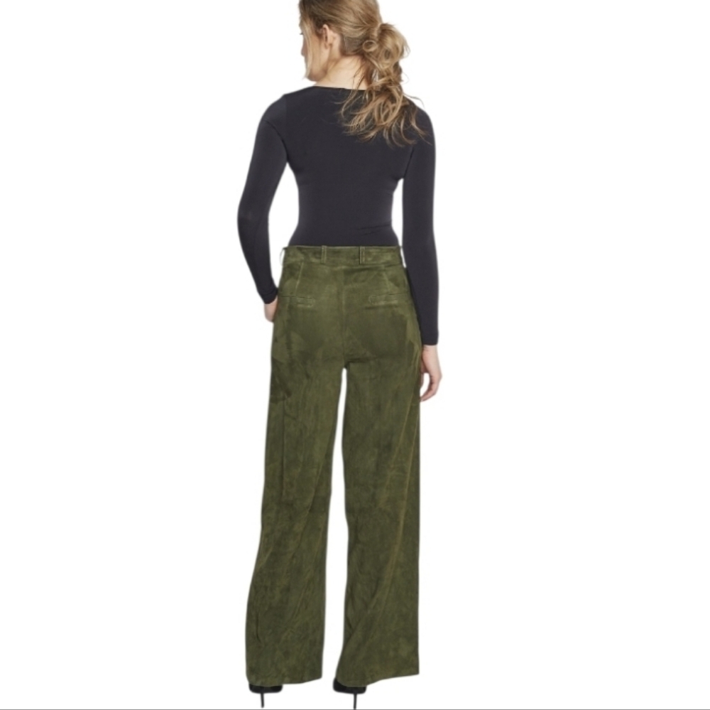 Vintage Leather Lew Magram suede leather pants size 10